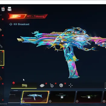 Blood Strike Accounts Collab Skin ASIA|1 ETERNAL: MP7-Tidesong|1 LIMITED GUN|2 COLLAB(Lucha Strike,AOT)|LogNetEase(BS1074Z)