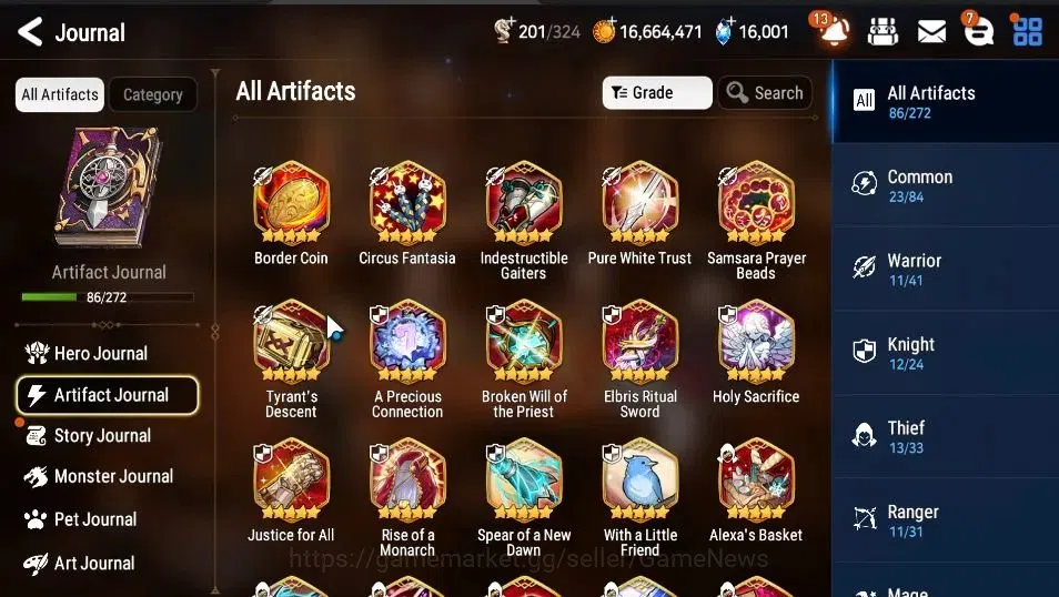 Epic Seven Accounts GLOBAL UnVerif|NewEra|16 ML(SNYulha,Salome,NMLuna, image 12
