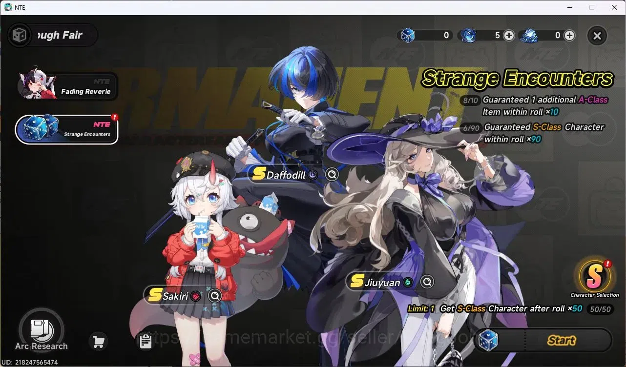 Neverness to Everness Accounts SEA | Starter Lv 3 | 3 S-Class (Hitori+Sign),Sakir image 4