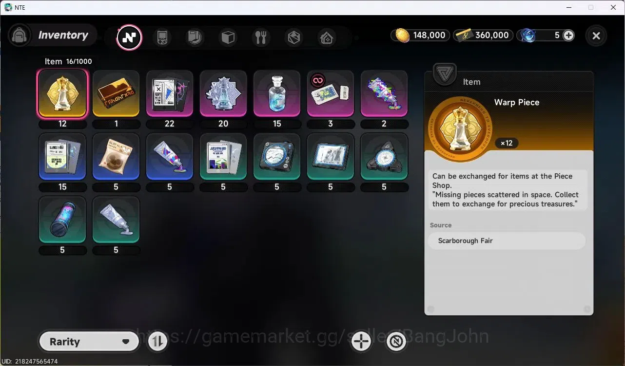 Neverness to Everness Accounts SEA | Starter Lv 3 | 3 S-Class (Hitori+Sign),Sakir image 7