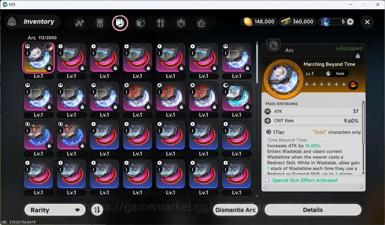 Neverness to Everness Accounts SEA | Starter Lv 3 | 3 S-Class (Hitori+Sign),Sakir image 9