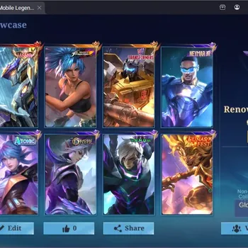 Mobile Legends: Bang Bang Accounts Collector Global|193S|Collector|Legend Saber,KOF Karina,TF Roger,ATM Miya,LB