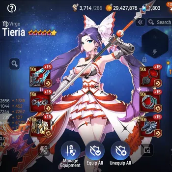 Epic Seven Accounts High-End Global Unverif|7 ML(NM Luna, Straze, DD Ray, DK Sharun, Etc)Fumyr+Art|PoH+Bless ON|1,8K SS