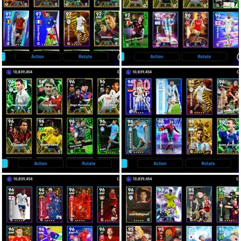 eFootball Accounts Legends & Iconic Players MS➤Messi 108➤Suarez 105➤More Booster Card Available➤Linked With Only Konami id