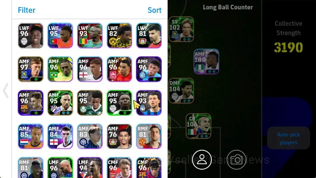 eFootball Accounts Android|Fabio Carnavaro,Gabriel Batistuta,Oliver K image 3