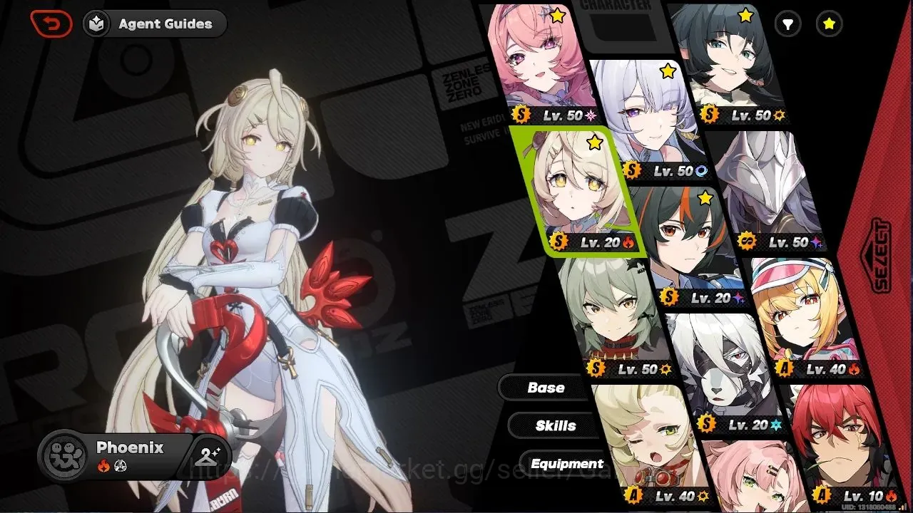 Zenless Zone Zero Accounts Mid-Game Asia|IK 51|S1 Ch3|7 LMT,Prem Team Remielle+Team 1