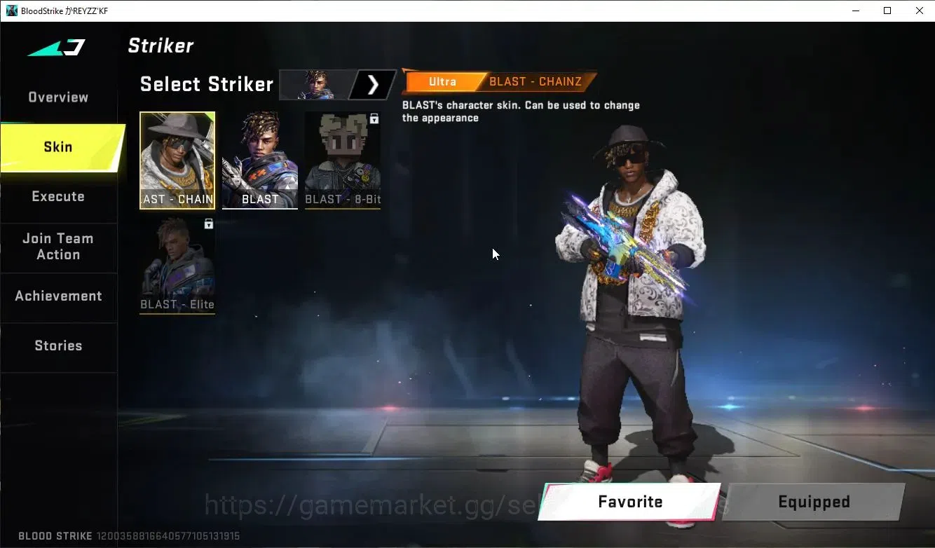Blood Strike Accounts ASIA|ETERNAL ZERO+15 ULTRA[EDM,Gali,MP5,Spear,Etc] image 12
