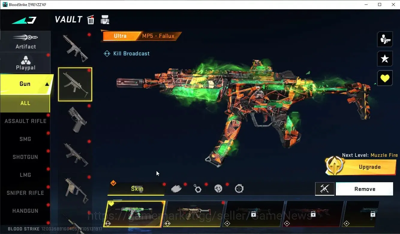 Blood Strike Accounts ASIA|ETERNAL ZERO+15 ULTRA[EDM,Gali,MP5,Spear,Etc] image 13