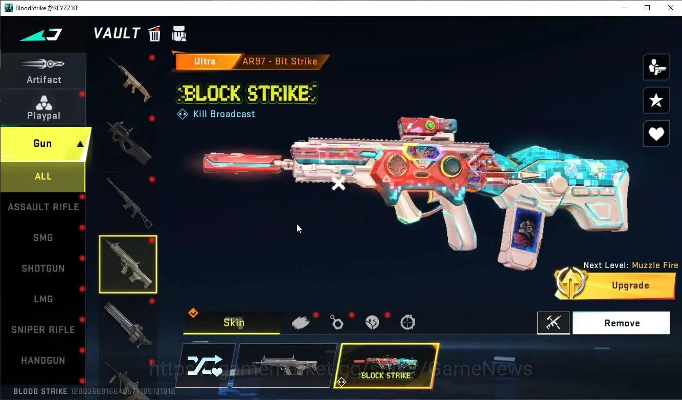 Blood Strike Accounts ASIA|ETERNAL ZERO+15 ULTRA[EDM,Gali,MP5,Spear,Etc] image 19