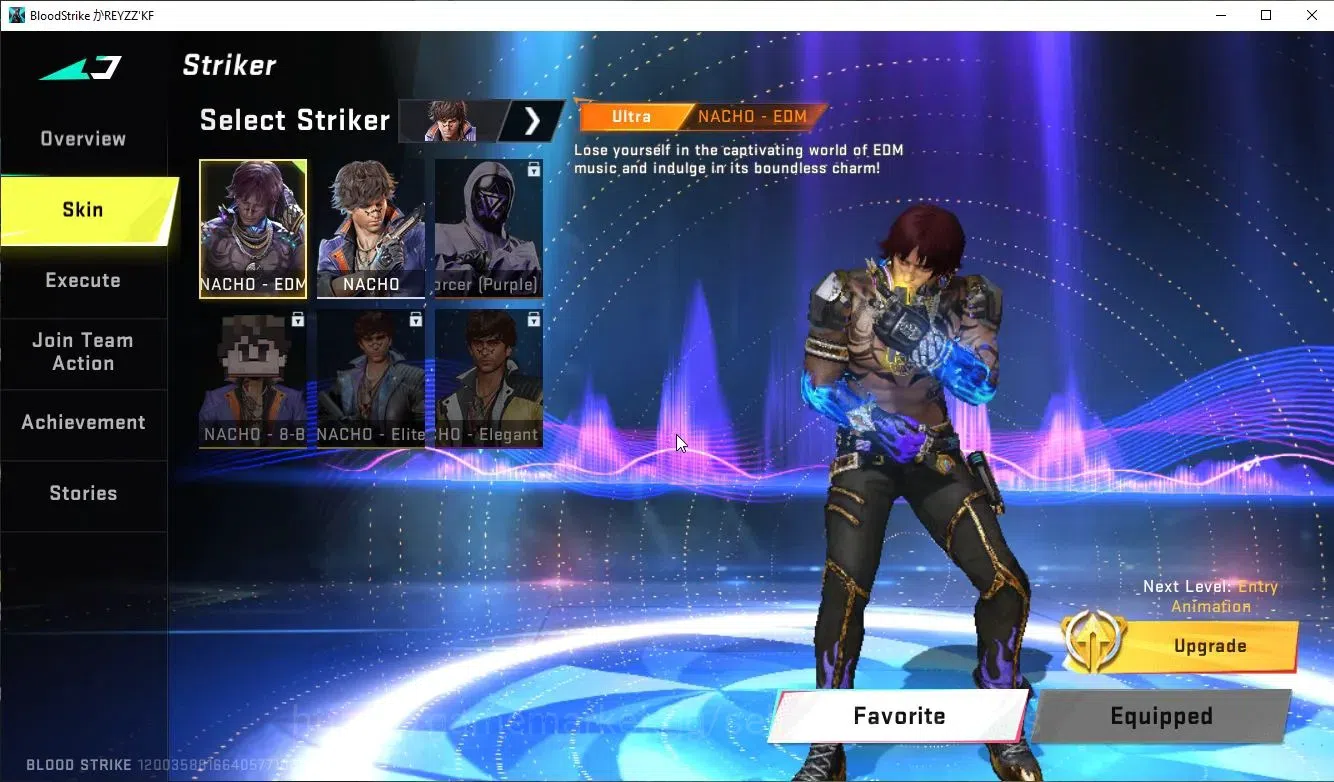 Blood Strike Accounts ASIA|ETERNAL ZERO+15 ULTRA[EDM,Gali,MP5,Spear,Etc] image 4
