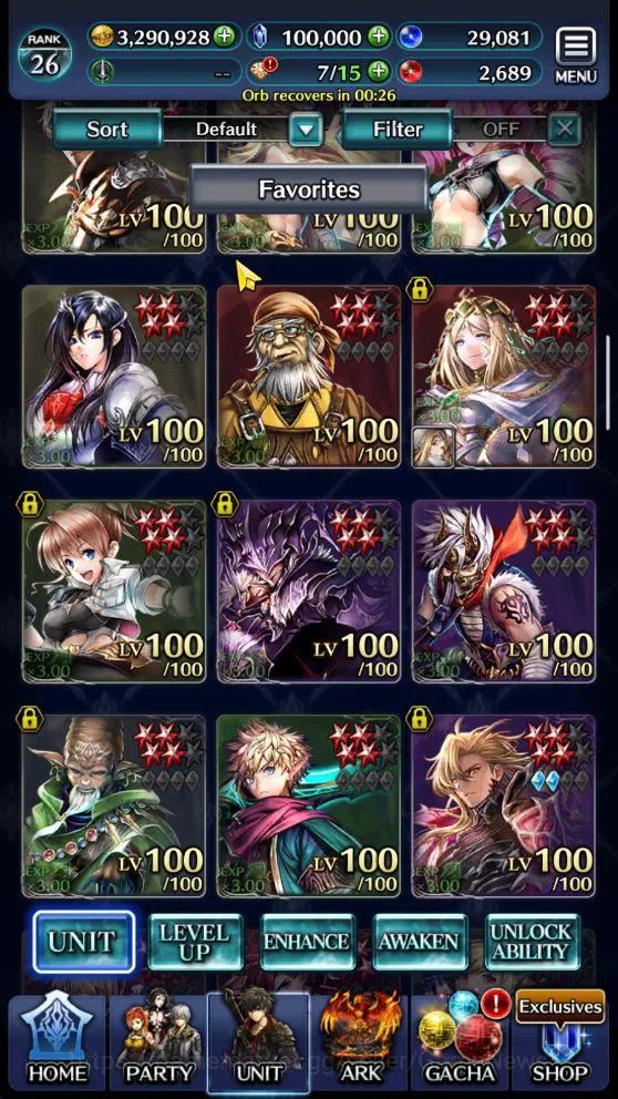 Last Cloudia Accounts GLOBAL Rank26| 100k Crystal|Telestio God of ruin,  image 11