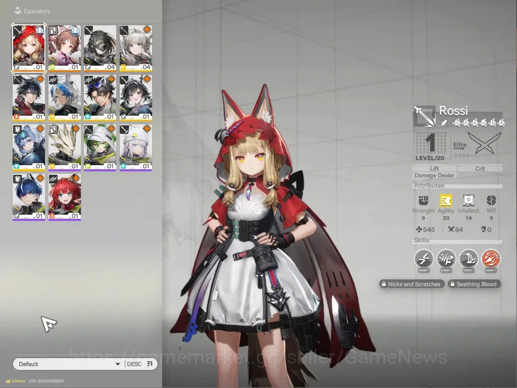Arknights: Endfield Accounts NA/EU Starter Account | Rossi | Lv.1 | 2 SSR [1Lim image 2