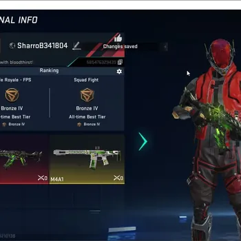 Blood Strike Accounts High-End ASIA|ETERNAL Galil-Noxdra Lv2|101 Eternal Upgrade Point|1 Legendary Gun|3Legendary