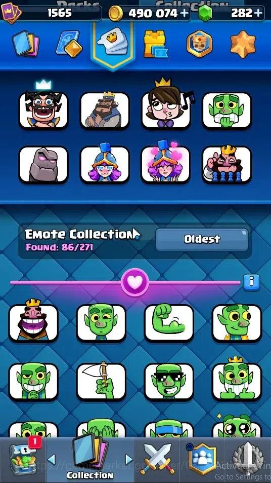 Clash Royale Accounts Lv 1565|Trophy 12151|KTL 15|Limited Skin|Card 121| image 16