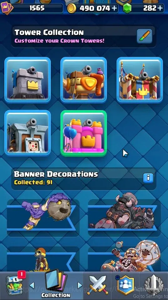 Clash Royale Accounts Lv 1565|Trophy 12151|KTL 15|Limited Skin|Card 121| image 17
