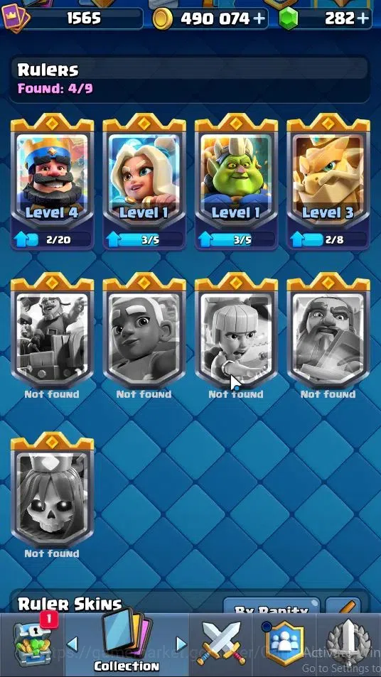 Clash Royale Accounts Lv 1565|Trophy 12151|KTL 15|Limited Skin|Card 121| image 20