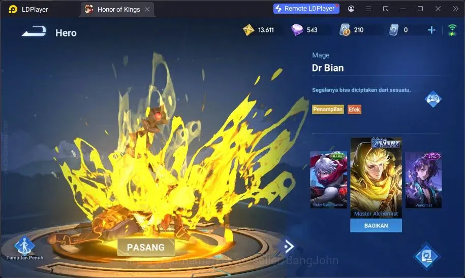 Honor of Kings Accounts Global | 47H 36S | Lady Sun LGD, Lam LGD | Dr Bian image 7