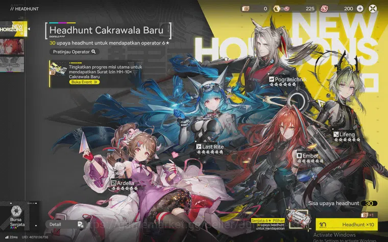 Arknights: Endfield Accounts ASIA|Fresh Starter + Meta SSR (Ardelia) + 3 SR Character |Skip Tutorial|GrypLink|(END719) 8