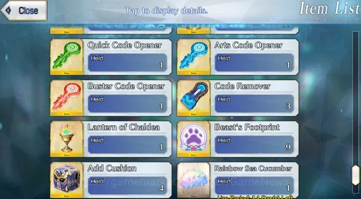 Fate-Grand Order Accounts NA Lv 114|4 limited ssr| 609sq | Bakatoria, Melusi image 7