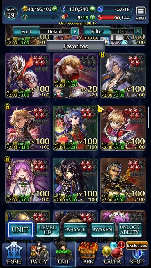 Last Cloudia Accounts GLOBAL|130K Cryst|Collab[Ainz O Gown,Lenneth Valky image 3