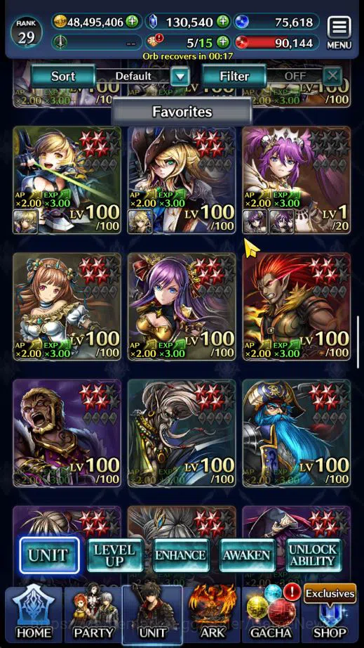 Last Cloudia Accounts GLOBAL|130K Cryst|Collab[Ainz O Gown,Lenneth Valky image 4