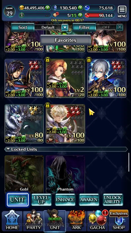 Last Cloudia Accounts GLOBAL|130K Cryst|Collab[Ainz O Gown,Lenneth Valky image 6