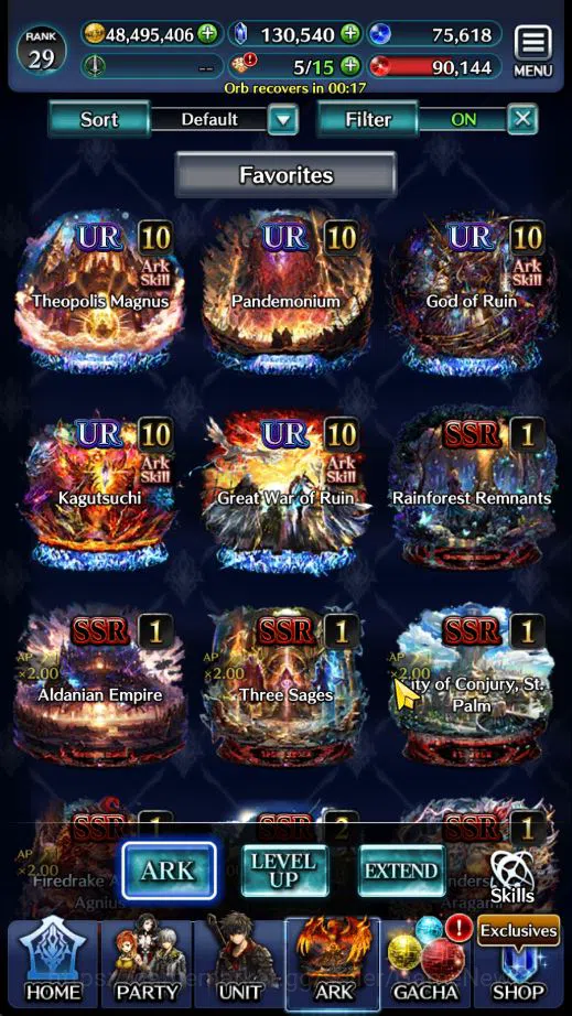 Last Cloudia Accounts GLOBAL|130K Cryst|Collab[Ainz O Gown,Lenneth Valky image 7