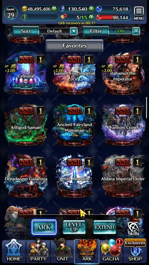 Last Cloudia Accounts GLOBAL|130K Cryst|Collab[Ainz O Gown,Lenneth Valky image 9