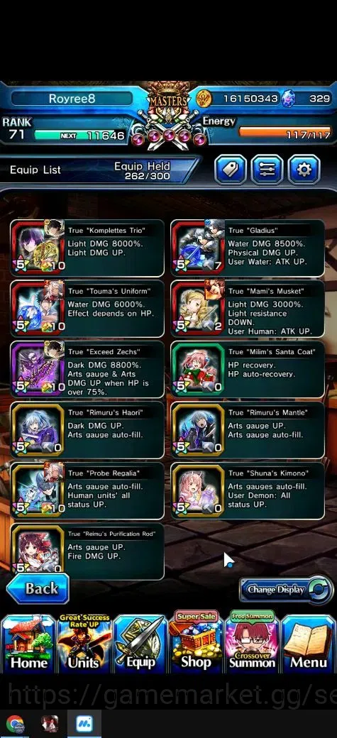 Grand Summoners Accounts Global|Rank 71|329 cc|13 Ascend+1 TW|[Ultimate Pal image 4