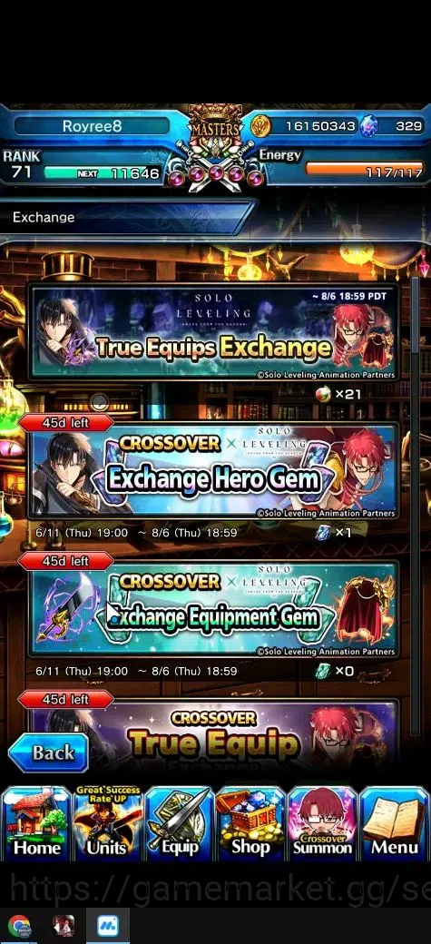 Grand Summoners Accounts Global|Rank 71|329 cc|13 Ascend+1 TW|[Ultimate Pal image 6