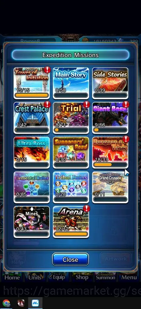 Grand Summoners Accounts Global|Rank 71|329 cc|13 Ascend+1 TW|[Ultimate Pal image 7