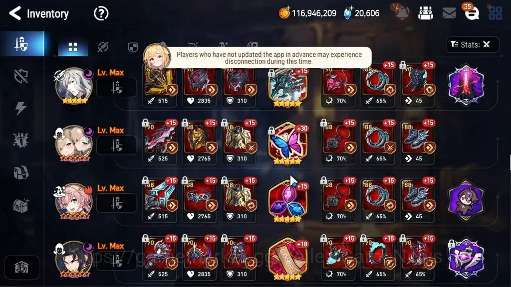 Epic Seven Accounts Global VERIF|19ML(RhianaLuc,Barunka,LOTScales,GenR image 15
