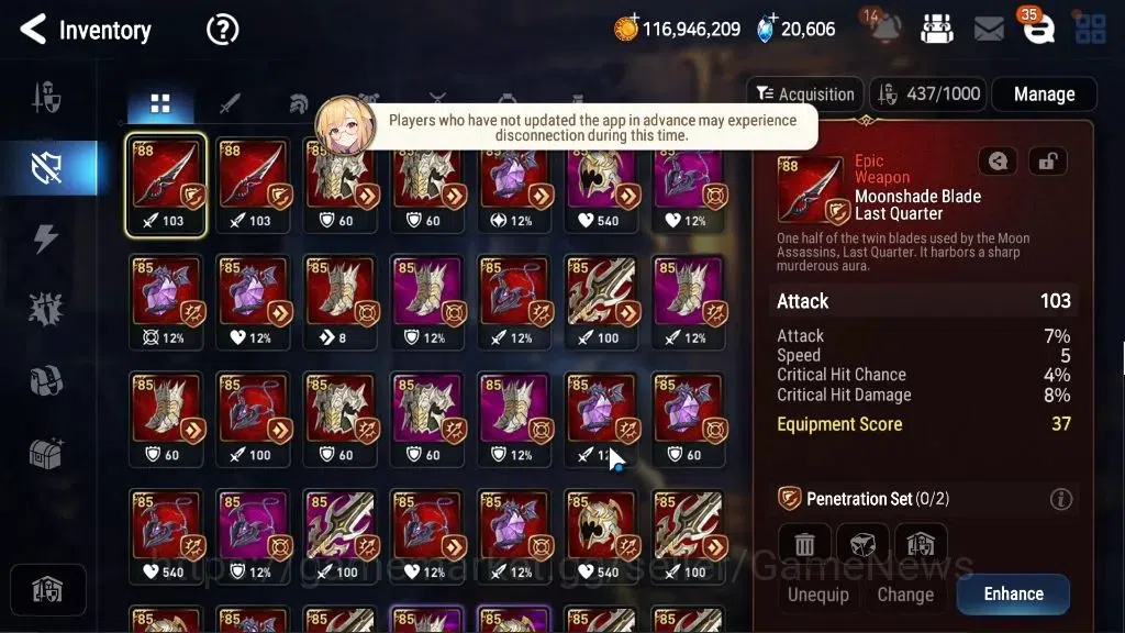 Epic Seven Accounts Global VERIF|19ML(RhianaLuc,Barunka,LOTScales,GenR image 16