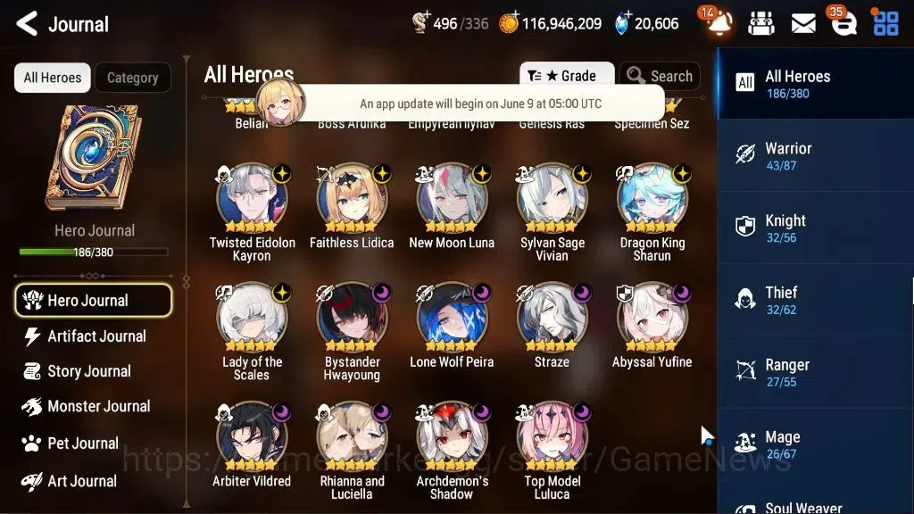 Epic Seven Accounts Global VERIF|19ML(RhianaLuc,Barunka,LOTScales,GenR image 7