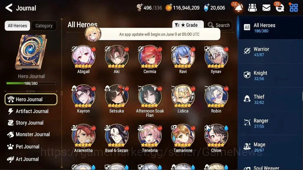 Epic Seven Accounts Global VERIF|19ML(RhianaLuc,Barunka,LOTScales,GenR image 8