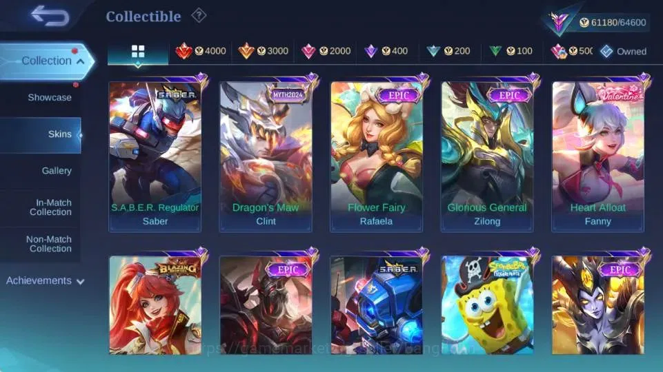 Mobile Legends: Bang Bang Accounts Global|Skin 241|Renowned|PRIME Beatrix,Collector Y image 9