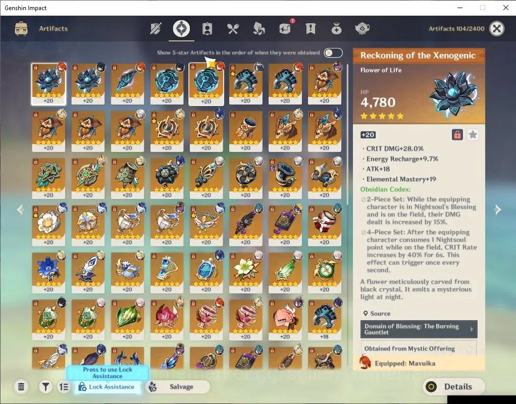 Genshin Impact Accounts Asia | AR 56|6 Limited+6(*5Wep)|ArlecchinoC4+Sign, image 7