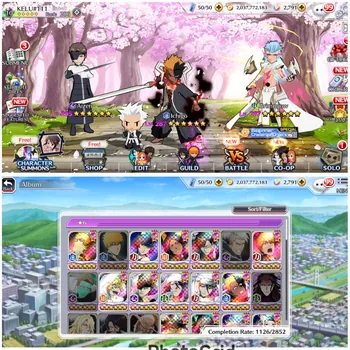 Bleach: Brave Souls Accounts High-End #BBS223: FRESH STORY!! [GLOBAL] BP ALL 2,1M | NEW REFINED ICHIGO 5/5, TRUE BANKAI