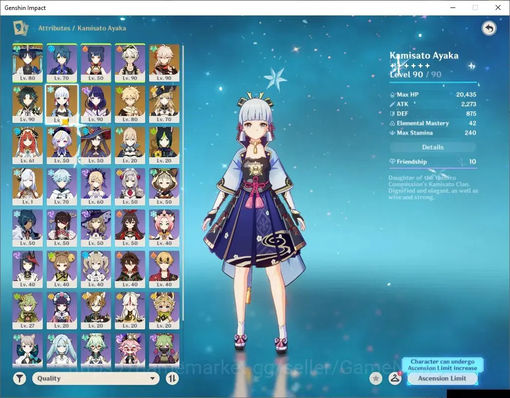 Genshin Impact Accounts ASIA|AR 55|6Limited+3(*5Wep)|[Nilou,Navia]+Sign,Wa image 11
