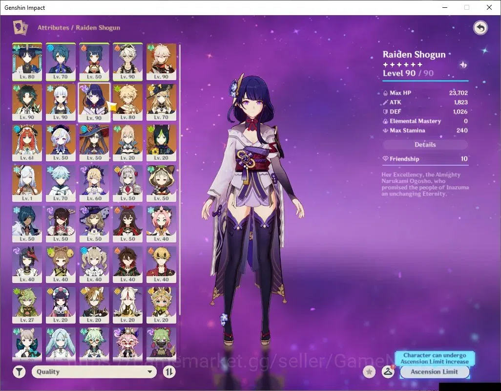 Genshin Impact Accounts ASIA|AR 55|6Limited+3(*5Wep)|[Nilou,Navia]+Sign,Wa image 12