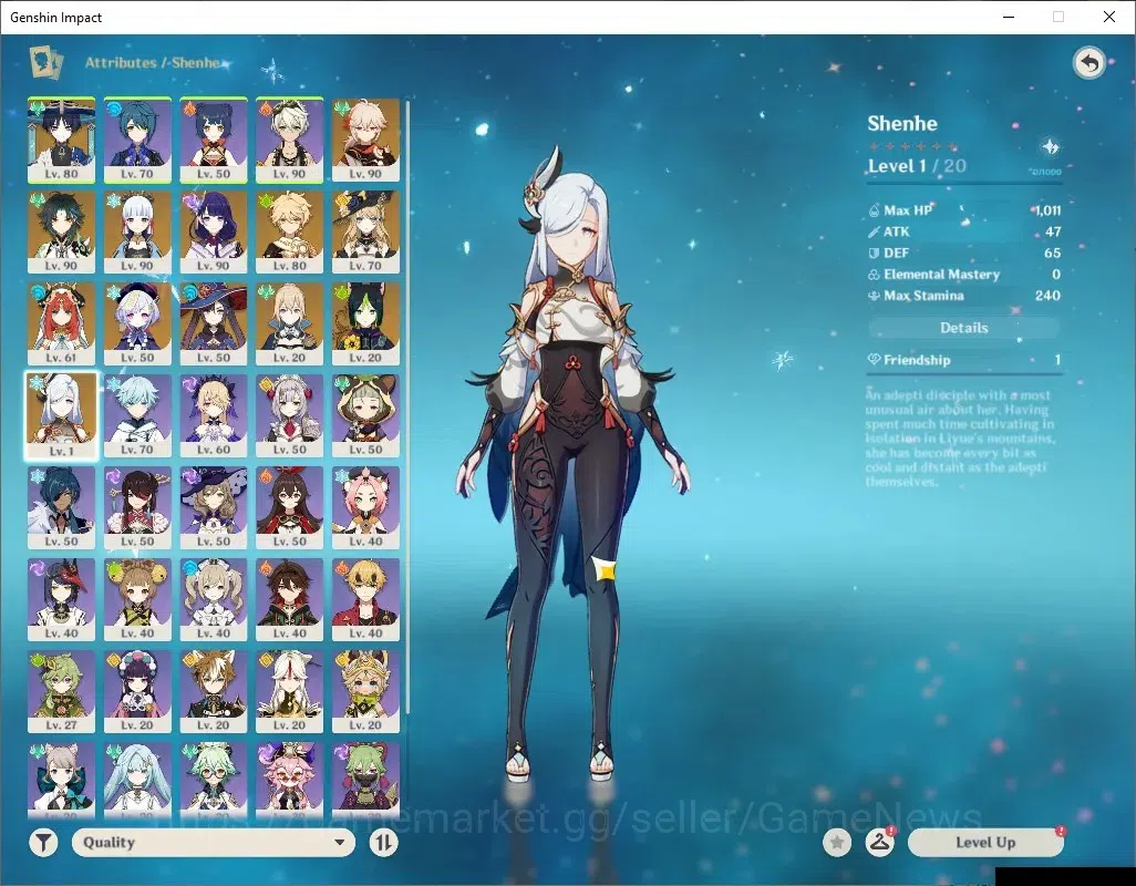 Genshin Impact Accounts ASIA|AR 55|6Limited+3(*5Wep)|[Nilou,Navia]+Sign,Wa image 15