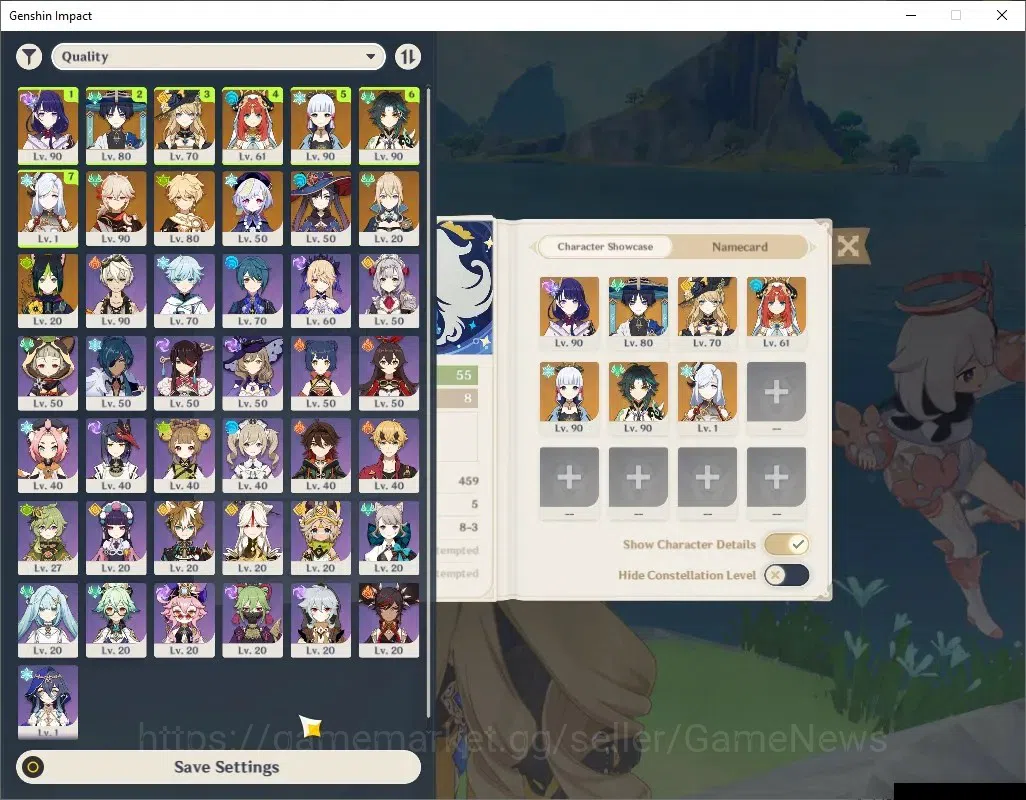 Genshin Impact Accounts ASIA|AR 55|6Limited+3(*5Wep)|[Nilou,Navia]+Sign,Wa image 2
