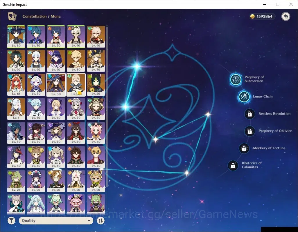 Genshin Impact Accounts ASIA|AR 55|6Limited+3(*5Wep)|[Nilou,Navia]+Sign,Wa image 5