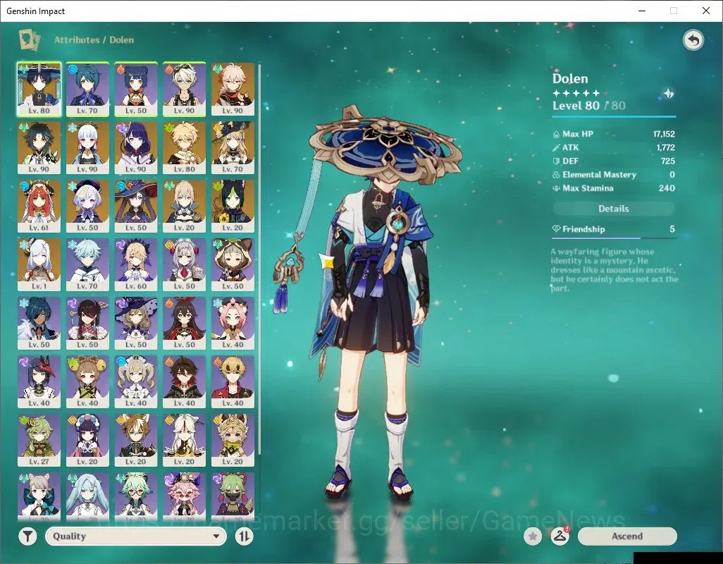 Genshin Impact Accounts ASIA|AR 55|6Limited+3(*5Wep)|[Nilou,Navia]+Sign,Wa image 8