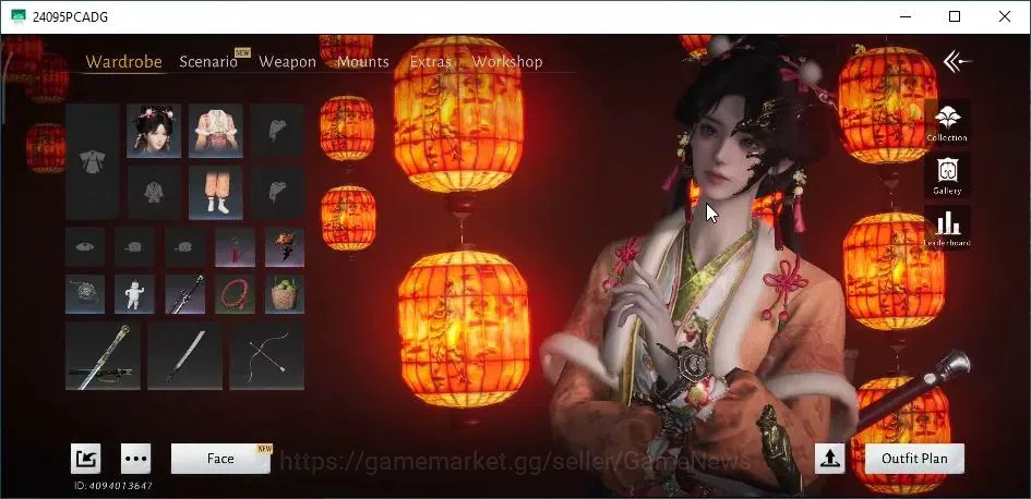 Where Winds Meet Accounts GLOBAL|Lv 80|GS 20023|Return of Spring Set|Snowparting Blade|Maple's Farewell|Moon Gazer|95 10