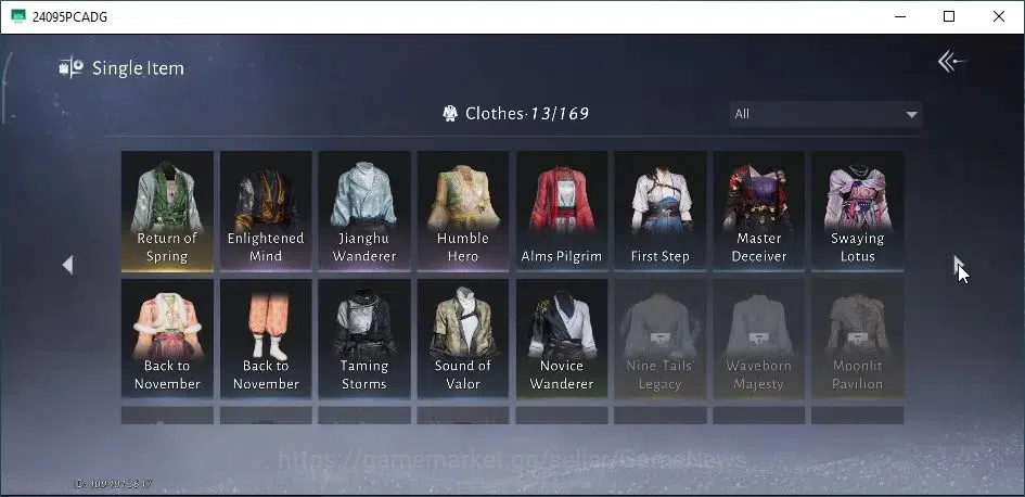Where Winds Meet Accounts GLOBAL|Lv 80|GS 20023|Return of Spring Set|Snowparting Blade|Maple's Farewell|Moon Gazer|95 12