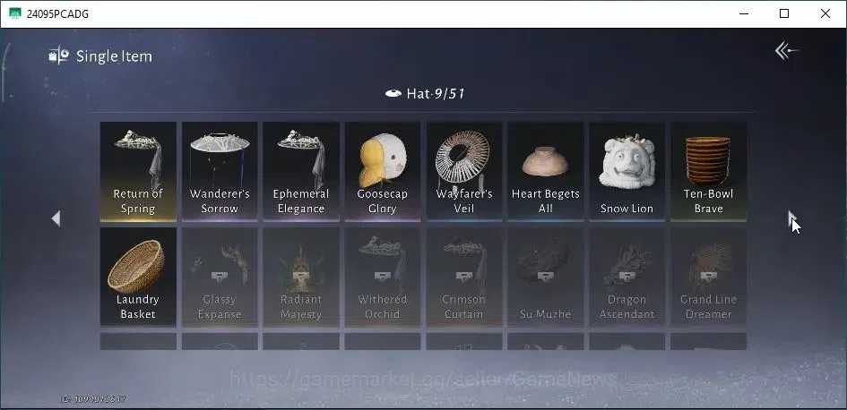 Where Winds Meet Accounts GLOBAL|Lv 80|GS 20023|Return of Spring Set|Snowparting Blade|Maple's Farewell|Moon Gazer|95 16