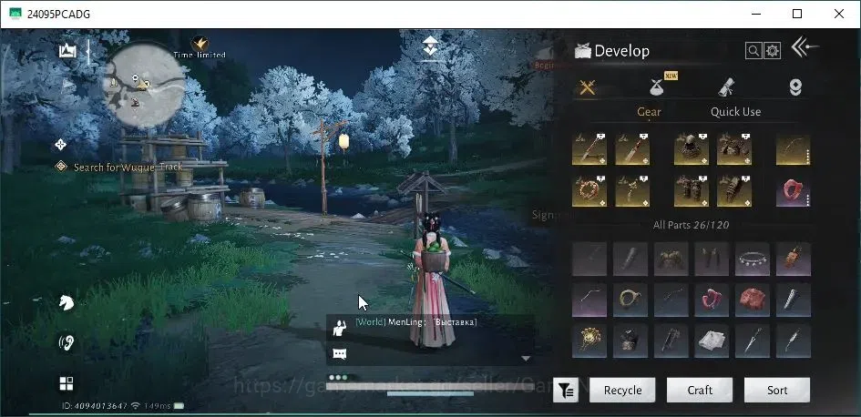 Where Winds Meet Accounts GLOBAL|Lv 80|GS 20023|Return of Spring Set|Snowparting Blade|Maple's Farewell|Moon Gazer|95 19