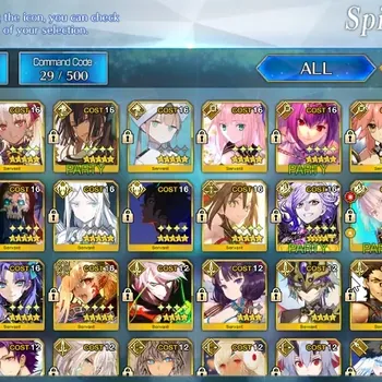 Fate-Grand Order Accounts NA Lv 127|RGB + O|19 SSR|Skadi Caster NP2,Castoria,Koyan Light,Draco Beast NP2,Arjuna