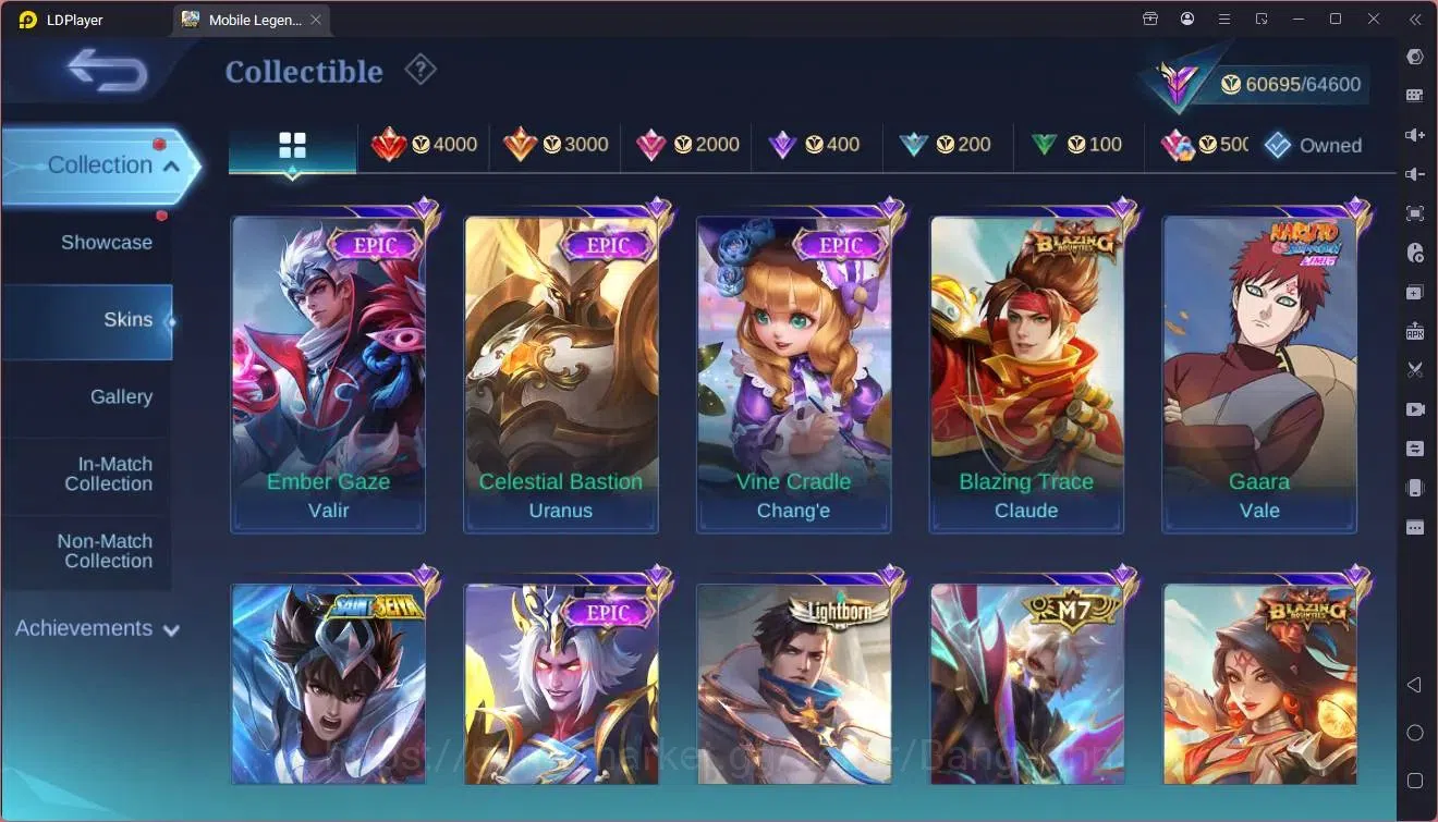 Mobile Legends: Bang Bang Accounts Global|Hero 121|Skin 243|Renowned|KOF Karina,Guine image 11